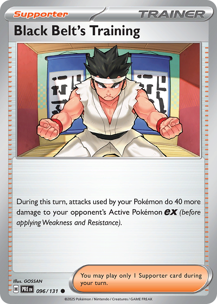 Prismatic Evolutions Black Belt's Training #096/131